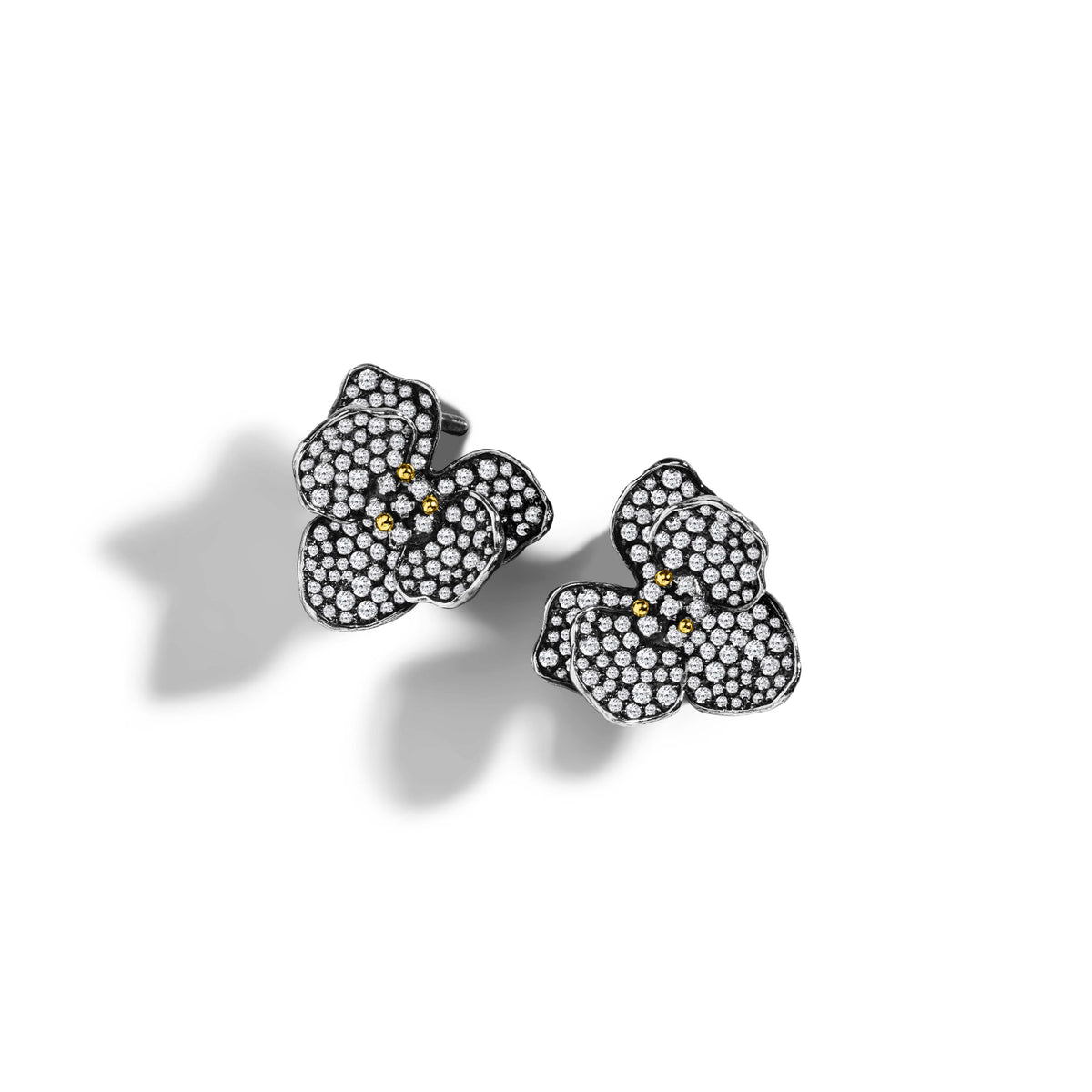 Michael Aram Orchid 21mm Pavé Earrings