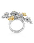 Michael Aram Orchid Cluster Ring with Diamonds