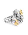 Michael Aram Orchid Cluster Ring with Diamonds