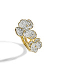 Michael Aram Orchid Double Ring with Diamonds