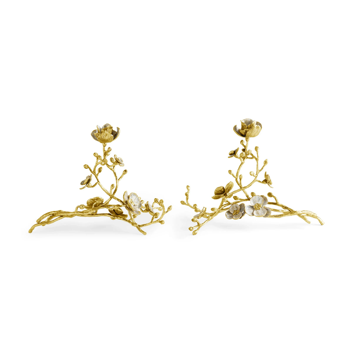 Michael Aram Orchid Sculptural Candleholders