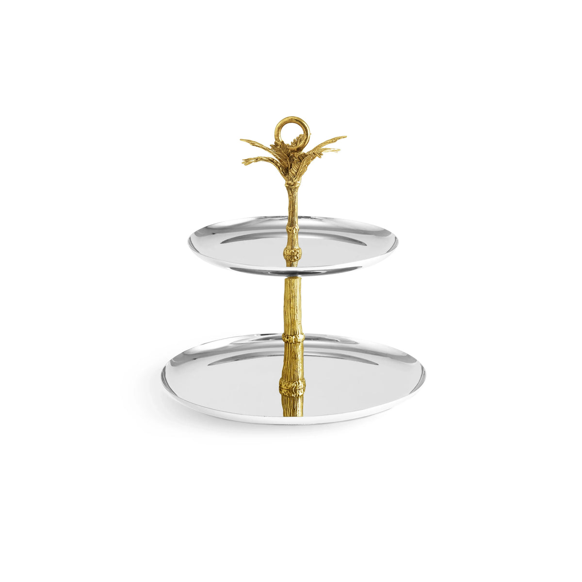 Michael Aram Palm 2-Tier Etagere