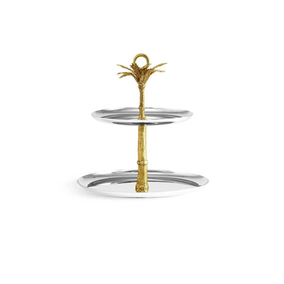 Michael Aram Palm 2-Tier Etagere