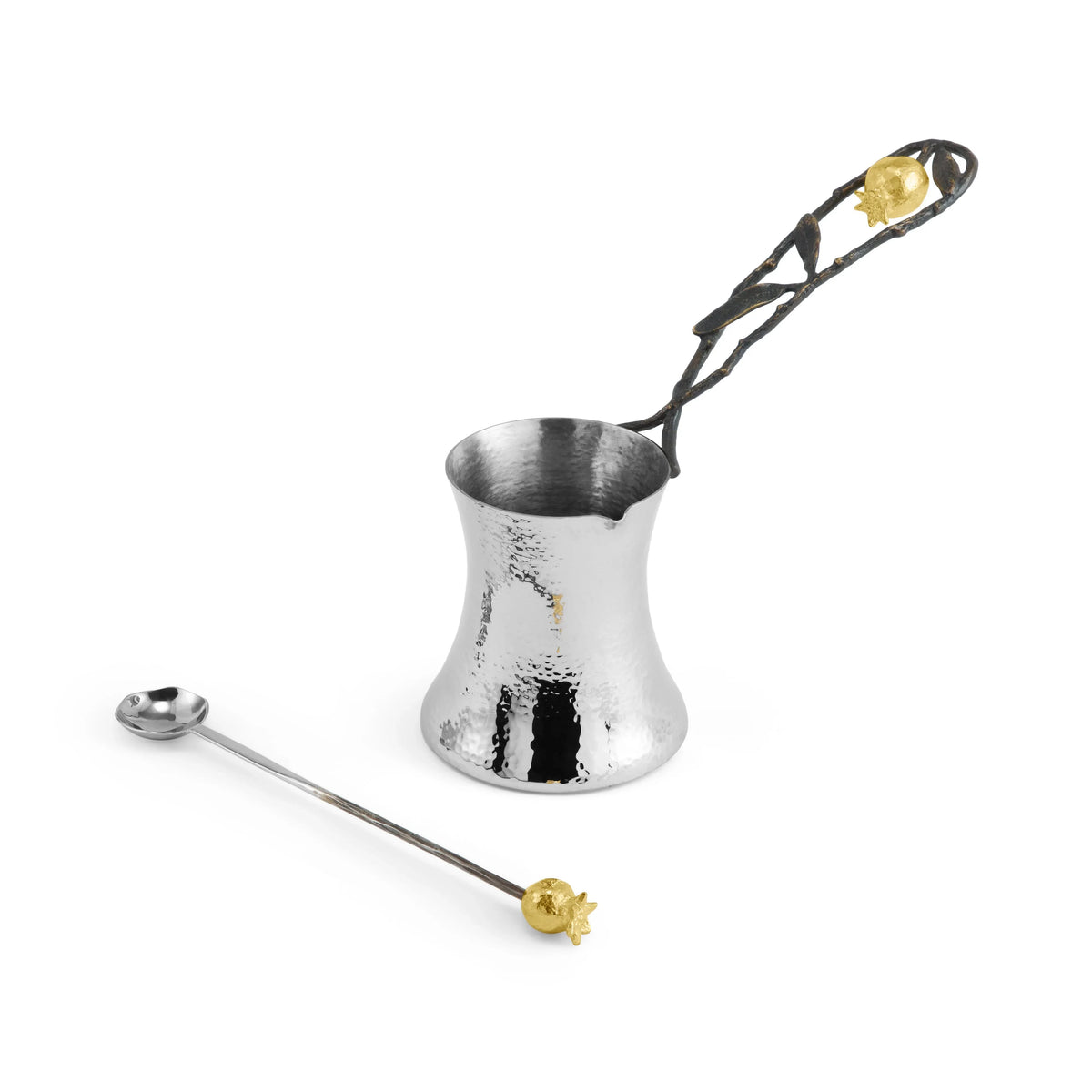 Michael Aram Pomegranate Coffee Pot & Spoon