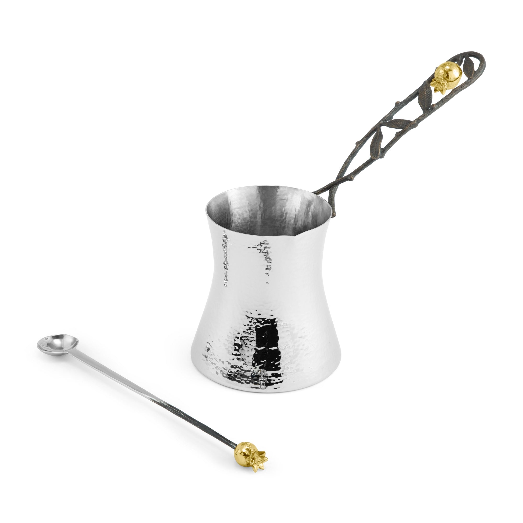 Michael Aram Pomegranate Coffee Pot w/ Spoon