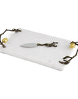 Michael Aram Pomegranate Small Cheese Board with Knife