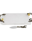 Michael Aram Pomegranate Small Cheese Board with Knife