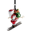 Michael Aram Skiing Santa Ornament