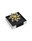 Michael Aram Snowflake Cocktail Napkin Holder