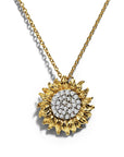 Michael Aram Vincent 15mm Pendant Necklace with Diamonds