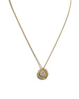 Michael Aram Vincent 15mm Pendant Necklace with Diamonds