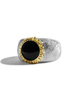 Michael Aram Vincent Cuff Ring with Black Onyx