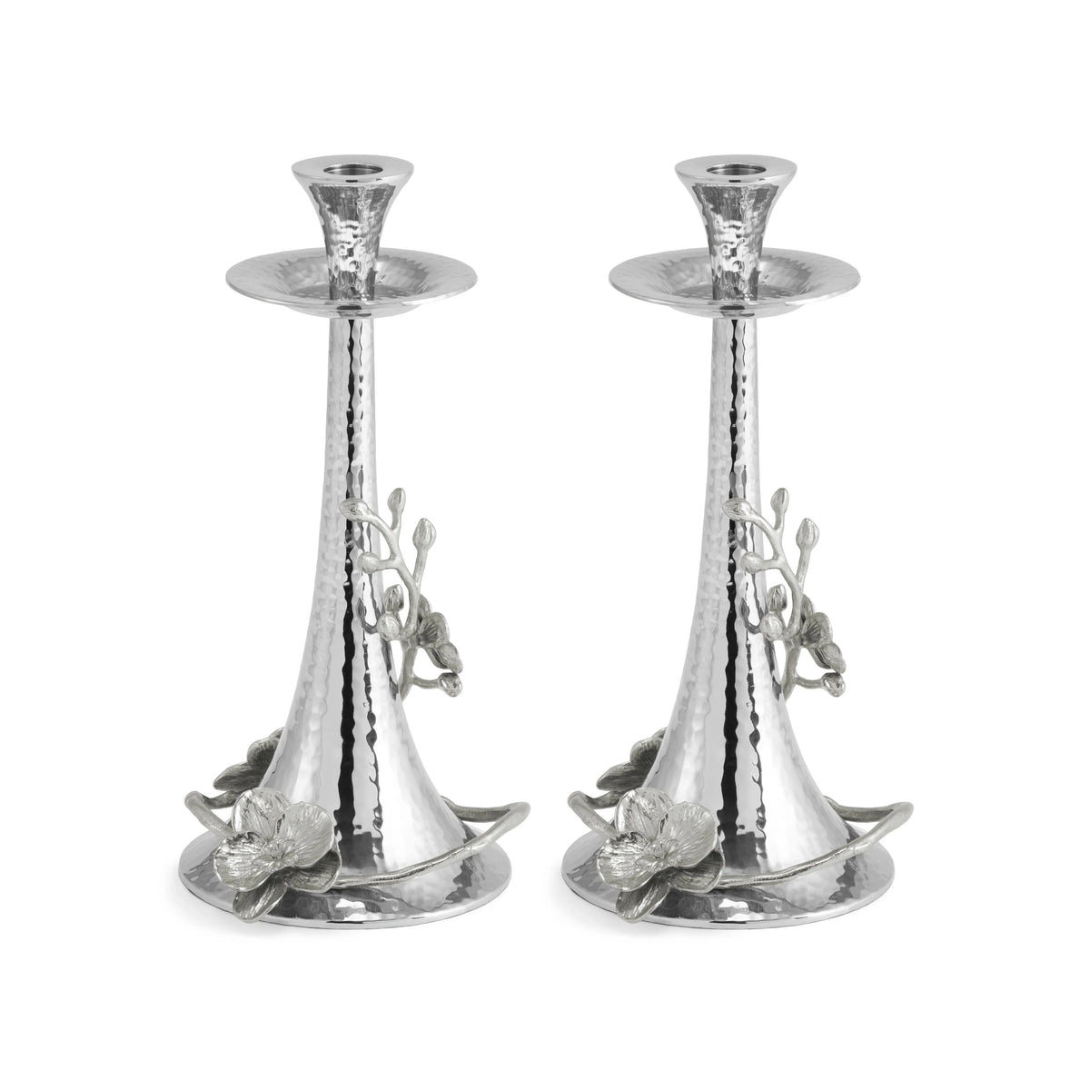 Michael Aram White Orchid Candleholders
