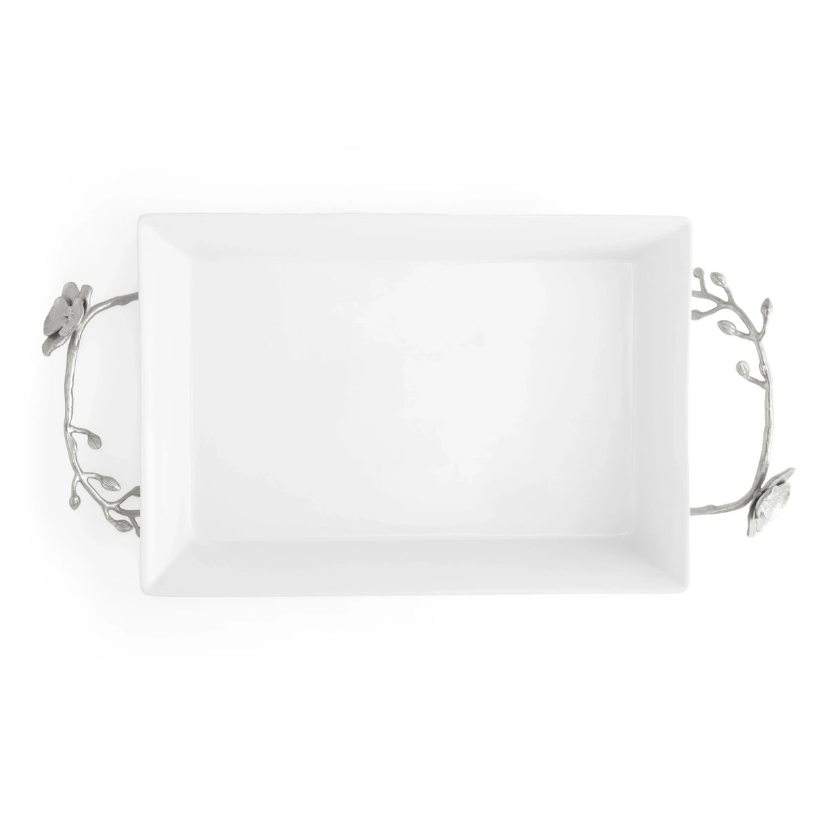 Michael Aram White Orchid Casserole Dish