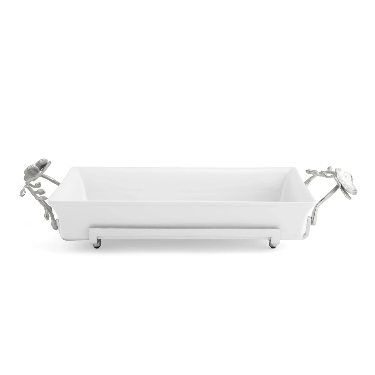 Michael Aram White Orchid Casserole Dish
