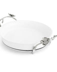 Michael Aram White Orchid Pie Dish