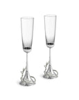 Michael Aram White Orchid Toasting Flute