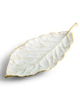 Michael Aram Winter Leaves Magnolia Dish