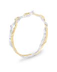 Michael Aram Wisteria Bracelet in Sterling Silver & 18K with Diamonds